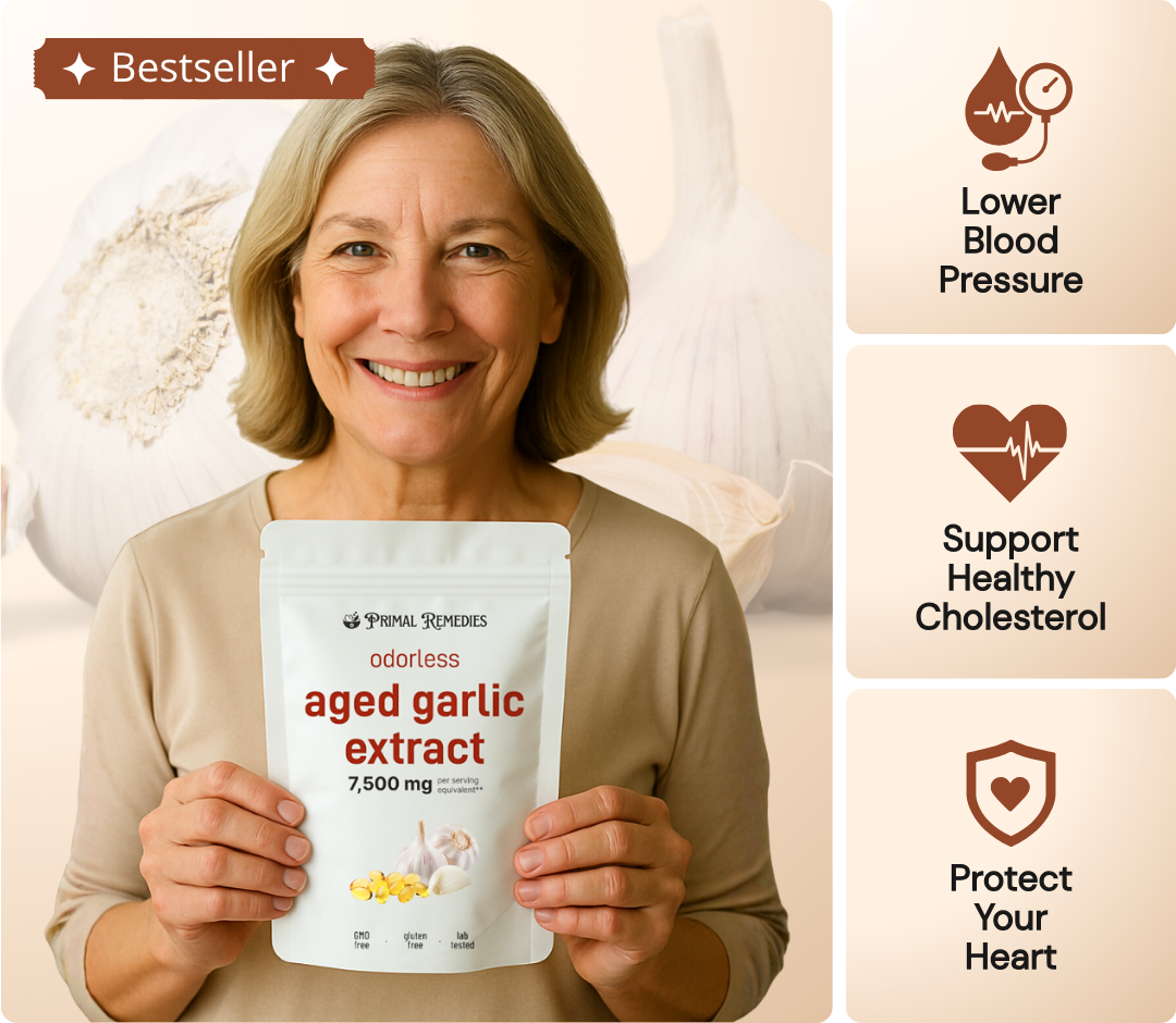 Aged Garlic Extract - 7500mg Odorless