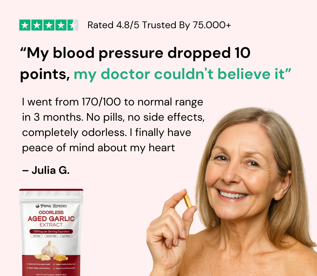 Extracto de ajo añejo - 7500 mg sin olor