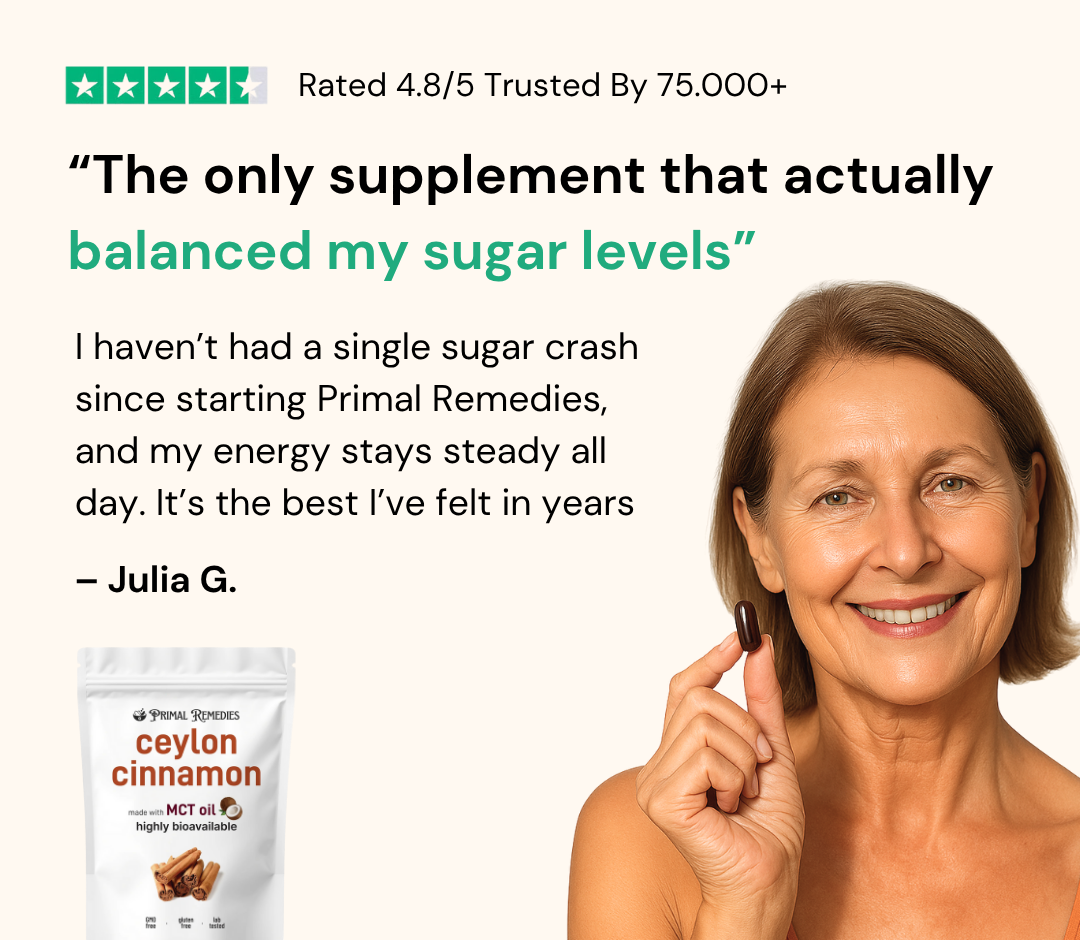 Ceylon Cinnamon 7200mg Equivalent with MCT Oil