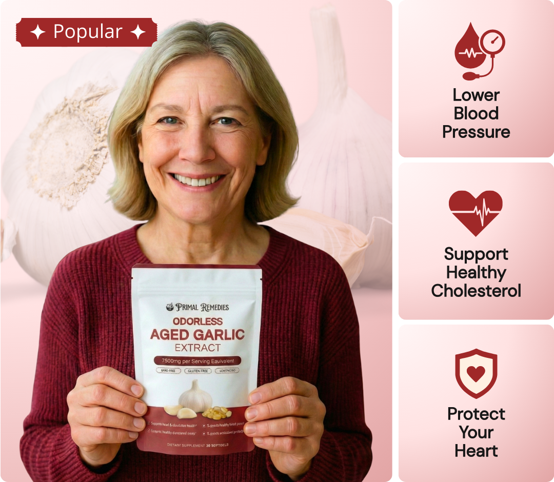 Extracto de ajo añejo - 7500 mg sin olor