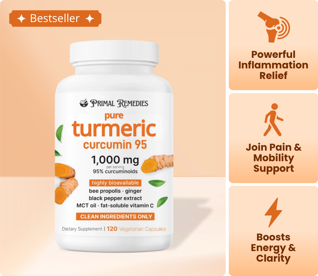 Pure Turmeric Curcumin Capsules (1000mg)